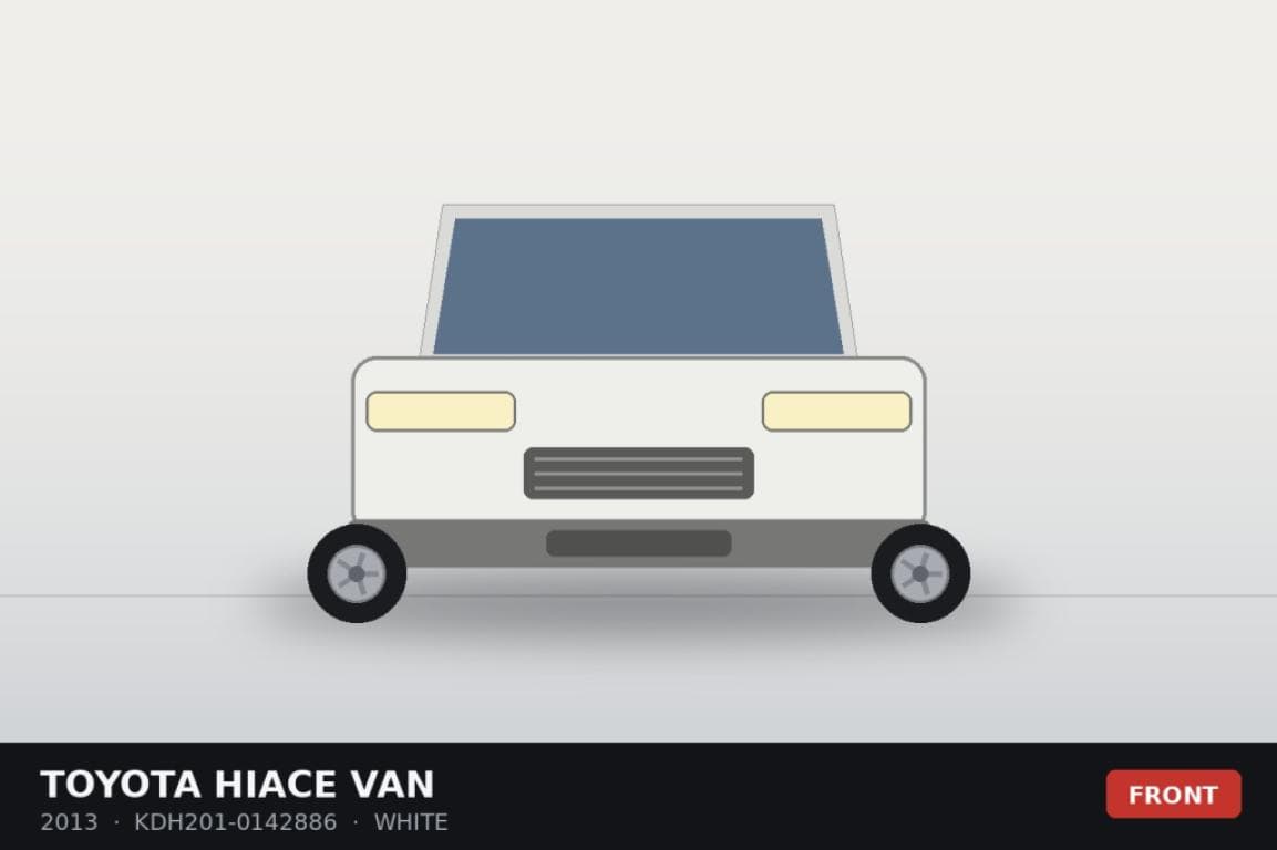 2013 Toyota HIACE VAN
